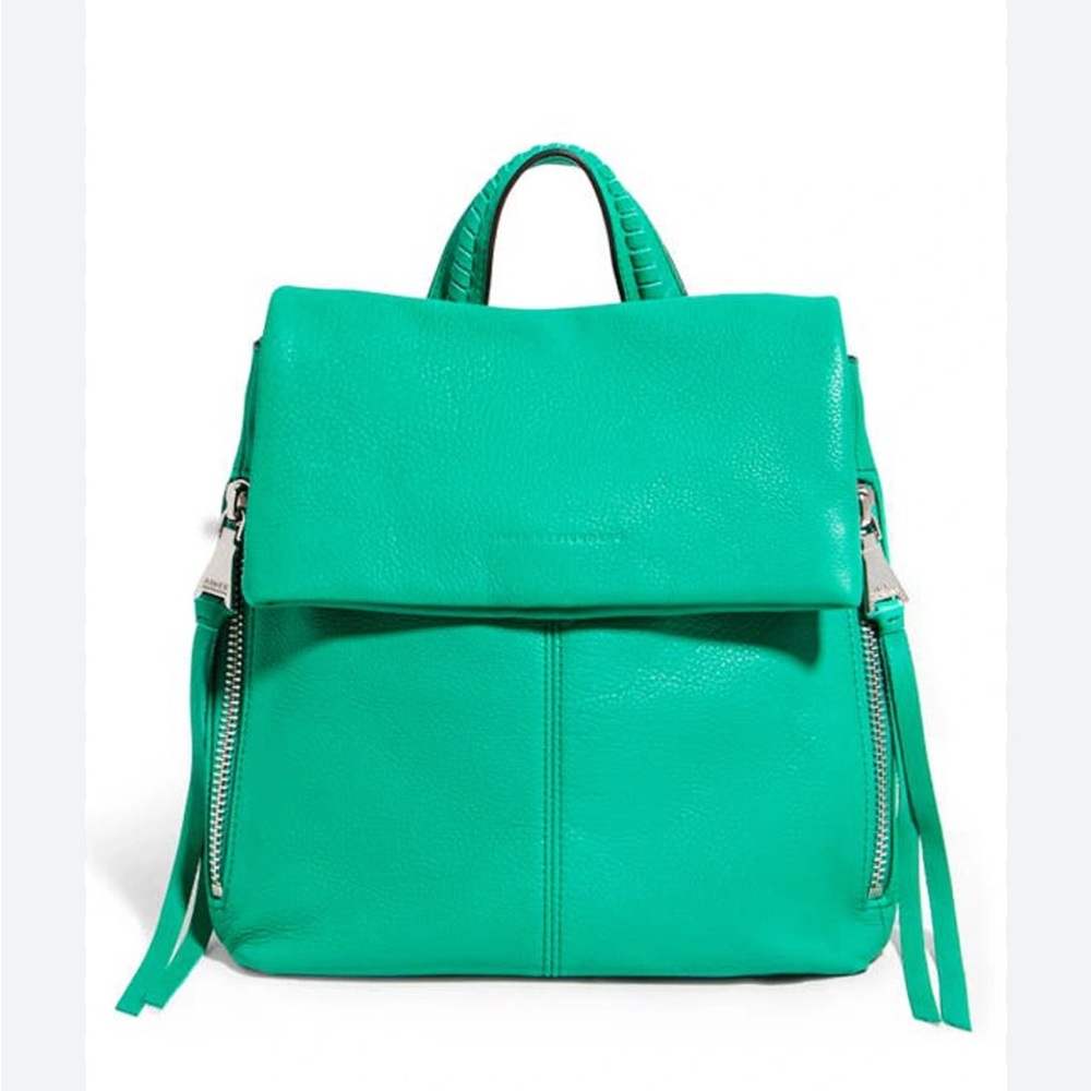 Aimee Kestenberg Green Backpack with Slouchy Design